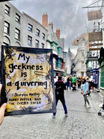 HARRY POTTER "My geekness is a-quivering" - CANVAS