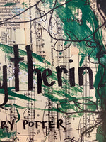 HARRY POTTER "Slytherin" - CANVAS