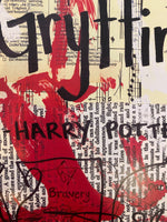 HARRY POTTER "Gryffindor" - ART