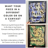 PERSONALIZED Tiki Bar Drinks Cocktail Recipe - CANVAS