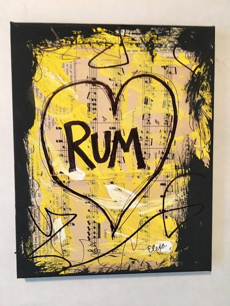 DRINKS "Rum" - ART