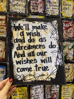 DISNEY WORLD "We'll make a wish and do as dreamers do" - ART