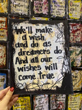 DISNEY WORLD "We'll make a wish and do as dreamers do" - CANVAS
