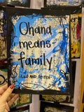 LILO AND STITCH "Ohana means family" - ART