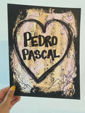 PEDRO PASCAL "I Love Pedro Pascal" - CANVAS