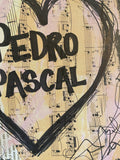 PEDRO PASCAL "I Love Pedro Pascal" - CANVAS