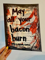 HOWL'S MOVING CASTLE "May all your bacon burn" - ART