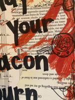 HOWL'S MOVING CASTLE "May all your bacon burn" - ART