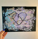 BTS - Love Yourself Heart Illustration - ART
