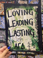ALPHA GAMMA DELTA "Loving Leading Lasting" - ART