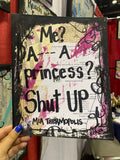 THE PRINCESS DIARIES "Me? A...A princess? Shut UP" - CANVAS