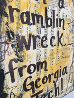 GEORGIA TECH "I’m a ramblin wreck from Georgia Tech!" - ART