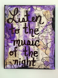 PHANTOM OF THE OPERA "Listen to the music of the night" - ART