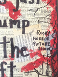 ROCKY HORROR PICTURE SHOW "It's just a jump to the left" - CANVAS