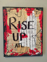 ATLANTA FALCONS "Rise Up" - ART