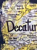 ATLANTA "Decatur" - ART PRINT