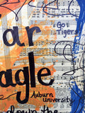AUBURN UNIVERSITY "War Eagle" - ART
