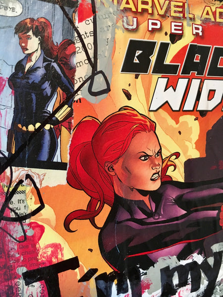 black widow comic book original