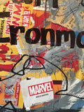 IRON MAN "I am Ironman" Comic Book - CANVAS