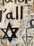 HANUKKAH "Shalom y'all" - ART PRINT