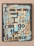 HERCULES "I am on my way I can go the distance" - CANVAS