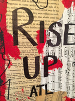 ATLANTA FALCONS "Rise Up" - CANVAS