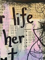 ARTIST  "Her life is her art" - CANVAS