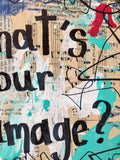HEATHERS "What's your damage?" - CANVAS