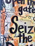NEWSIES "Open the gates & seize the day" - CANVAS