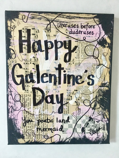 PARKS AND RECREATION "Happy Galentine's Day" - ART
