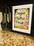 WAITRESS "Sugar Butter Flour" - ART