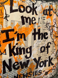 NEWSIES "Look at me I'm the king of New York" - ART