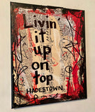 HADESTOWN "Livin' it up on top" - CANVAS