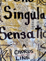 A CHORUS LINE "One singular sensation" - ART