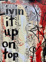 HADESTOWN "Livin' it up on top" - ART PRINT