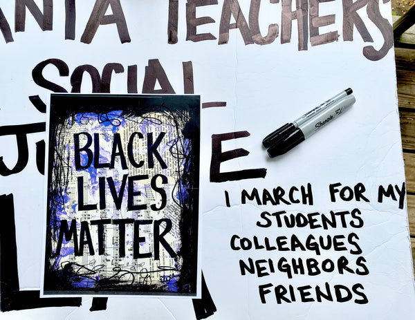 BLACK LIVES MATTER "Black Lives Matter" - ART