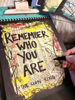 THE LION KING "Remember who you are" - ART