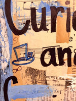 ALICE IN WONDERLAND "Curiouser and curiouser" - CANVAS