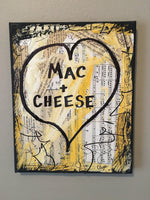 FOOD "Mac and Cheese" - CANVAS