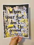 FINDING NEVERLAND "When your feet don't touch the ground" - ART