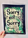 SIX THE MUSICAL "Sorry not sorry" - ART