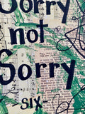 SIX THE MUSICAL "Sorry not sorry" - CANVAS