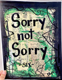 SIX THE MUSICAL "Sorry not sorry" - CANVAS