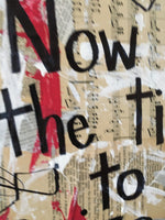 NEWSIES "Now is the time to seize the day" - CANVAS