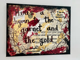 Florida State University "Here's a hymn to the garnet and the gold" - CANVAS