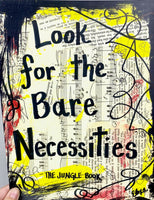 THE JUNGLE BOOK "Look for the bare necessities" - CANVAS