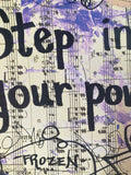 FROZEN 2 "Show yourself step into your power" - CANVAS