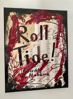 UNIVERSITY OF ALABAMA "Roll Tide!" - CANVAS