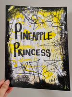TIKI DRINK "Pineapple Princess" - ART PRINT