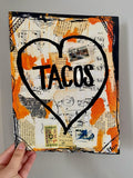FOOD "Tacos" - ART PRINT